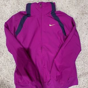 Nike Zip up Purple Jacket